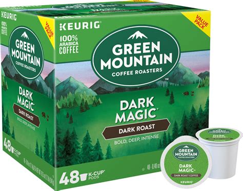 Green mountaain dark maguc coffee pods